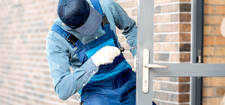 Pivot Storefront Door Locks Installation in Temple City, California