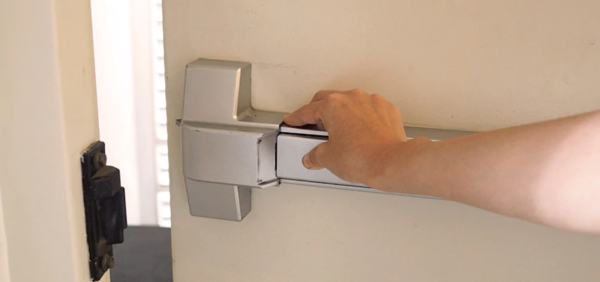 Roller Gate Panic Bar Installation in Temple City, California